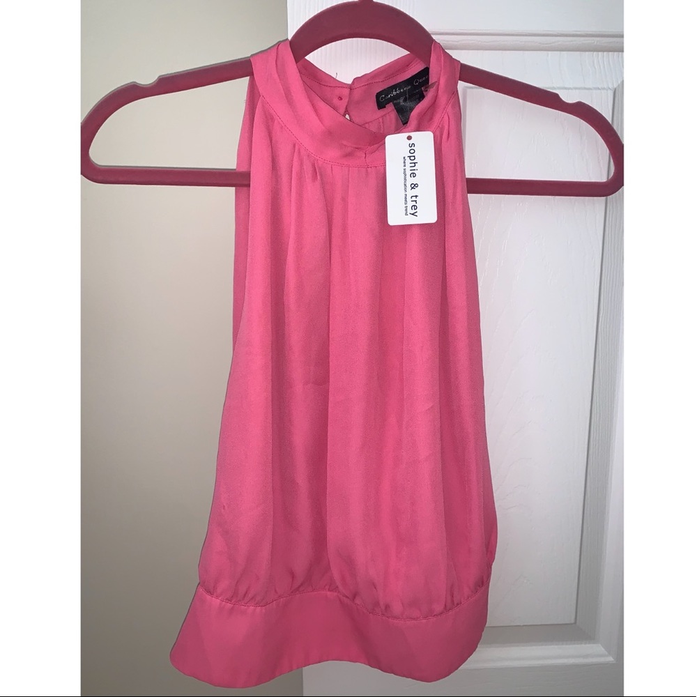 BRAND NEW Sophie & Trey pink top
